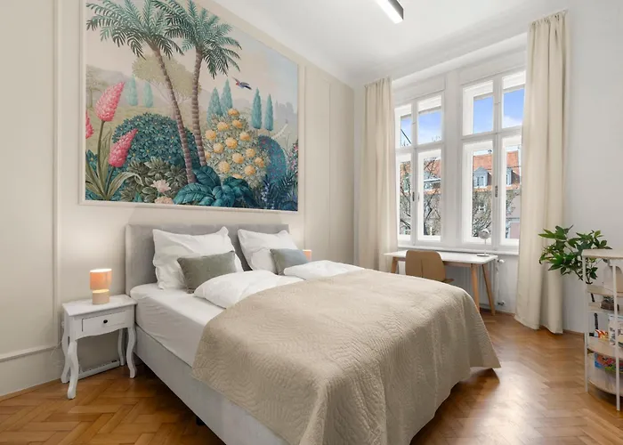 Appartement Botanic - 2br - Gratis Parkplatz